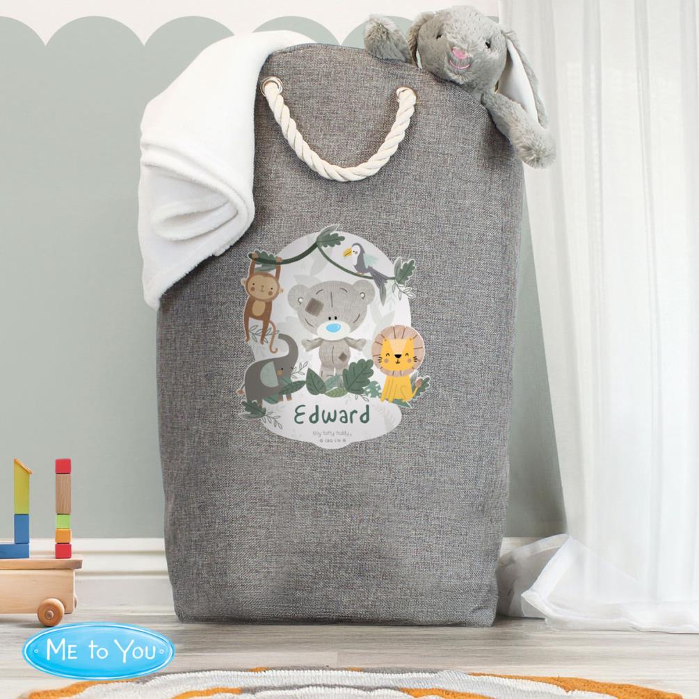 Personalised Tiny Tatty Teddy Jungle Animals Storage Bag Extra Image 2